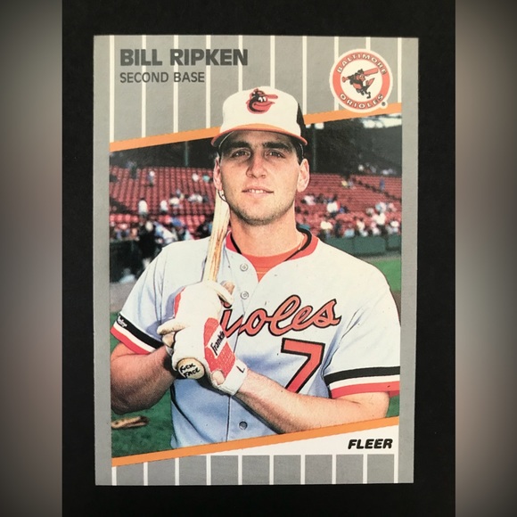 1989 Fleer #616 Billy Ripken F*ck Face Error Card - Picture 1 of 2